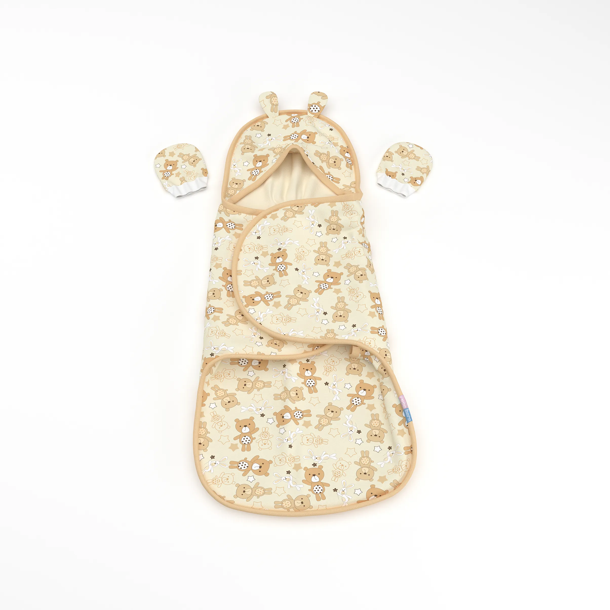 قنداق چسبی چاپی Bear And Kite